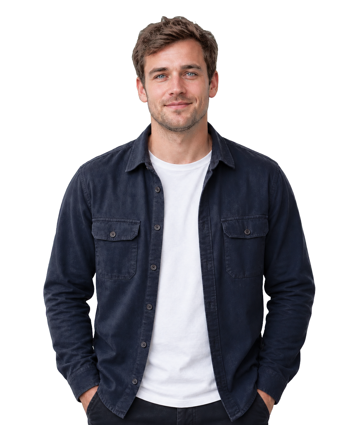 A person following their care plan through the online platform.